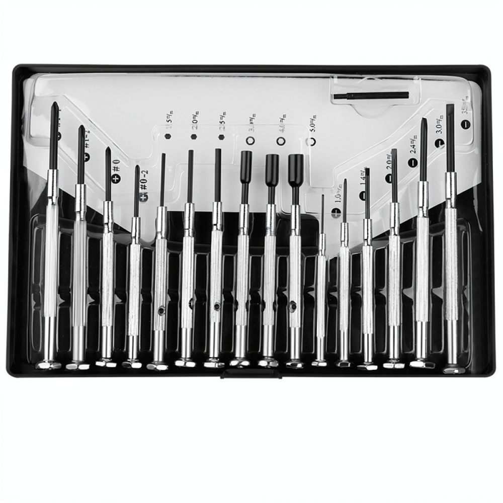 Electronics Repair Hobby - Multifunctionele precisieschroevendraaierset, magnetische reparatieset voor horloges,