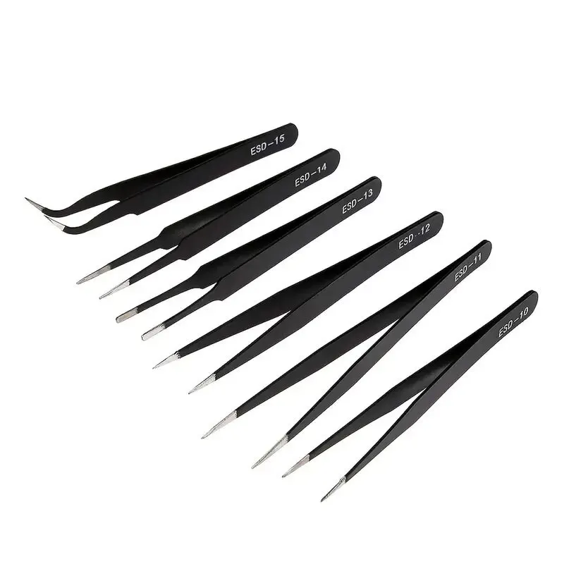Electronics Repair Tools - NIEUWE 6 stks Precisie Lange Pincet
